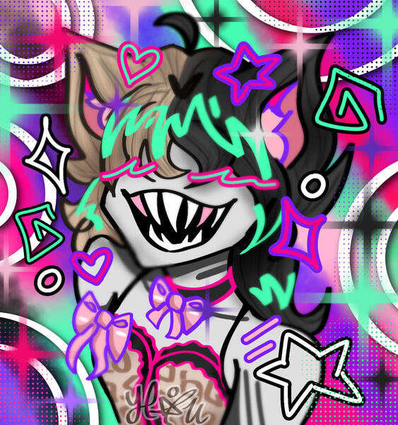 Bust shot - Simple style