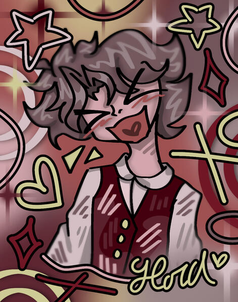 Bust shot - Simple style