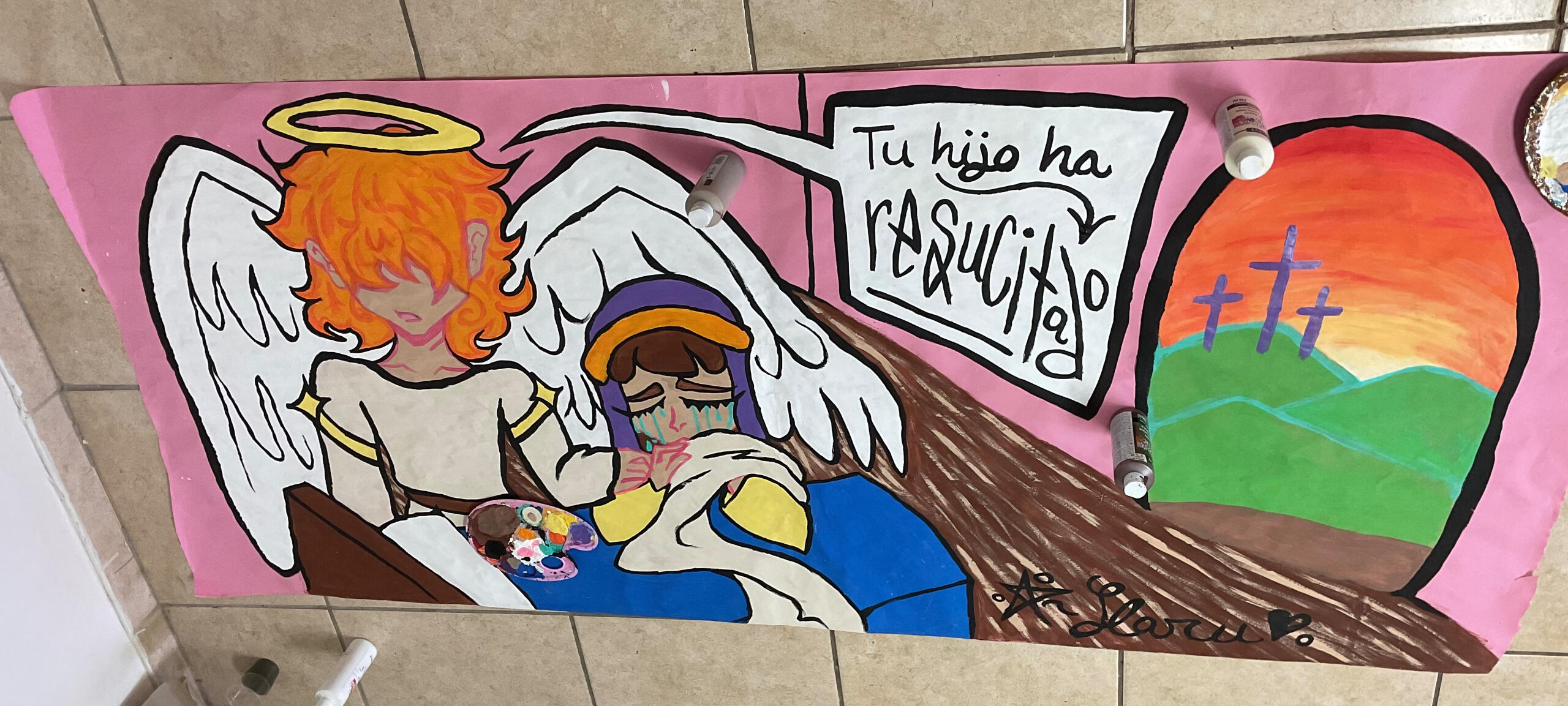 Mural de Resurrección ~ Semana santa