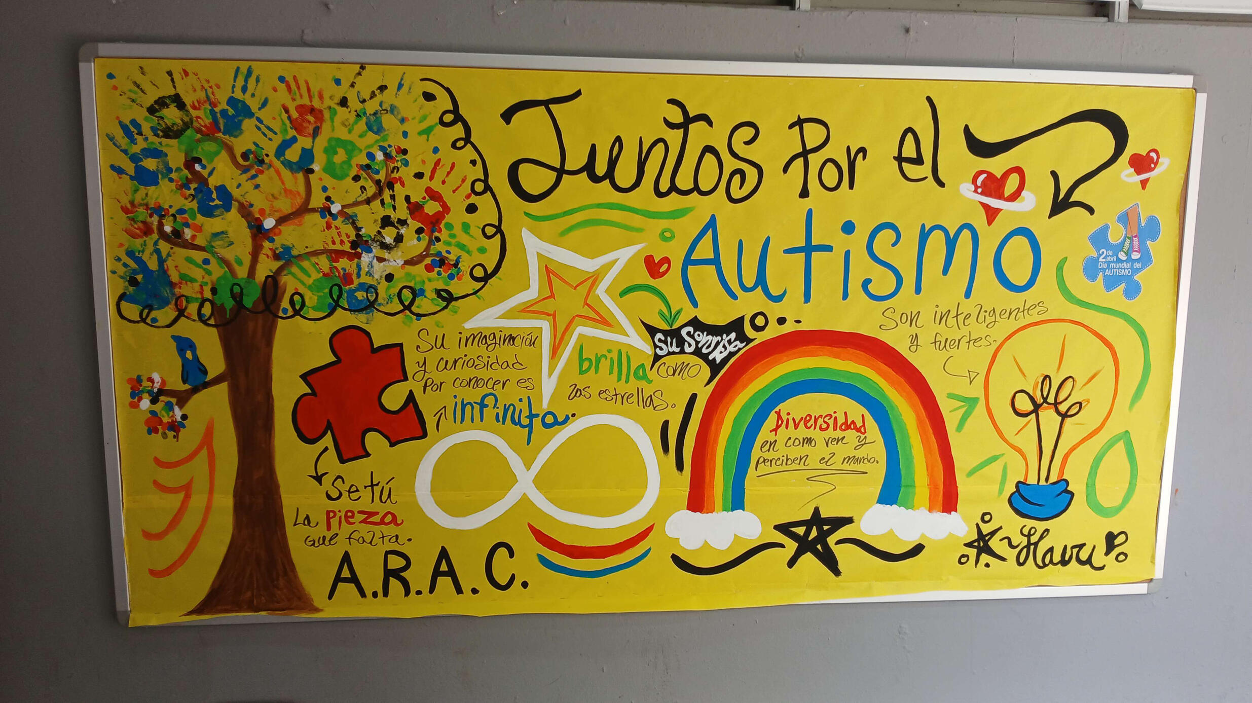 (Btw, I know that the puzzle symbol appears to be offensive, I was looking forward to use the infinity sign. Since the puzzle is very known and the infinity symbol isn’t, I decided to include it too for others to know about it :)